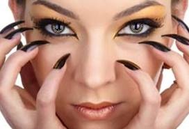 Дневной макияж для серых глаз