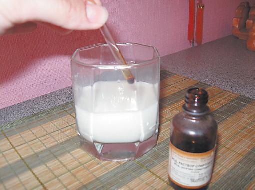 Прерывание беременности молоко с йодом